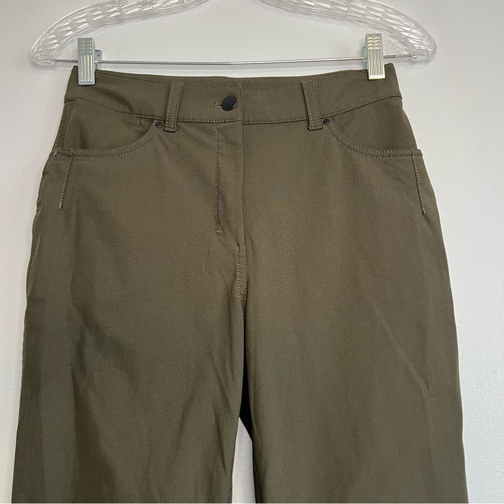 Lululemon Ca 35801 Rn 106259 Compression Pant Leggings Green Womens Sz 4 Golf - Picture 2 of 10
